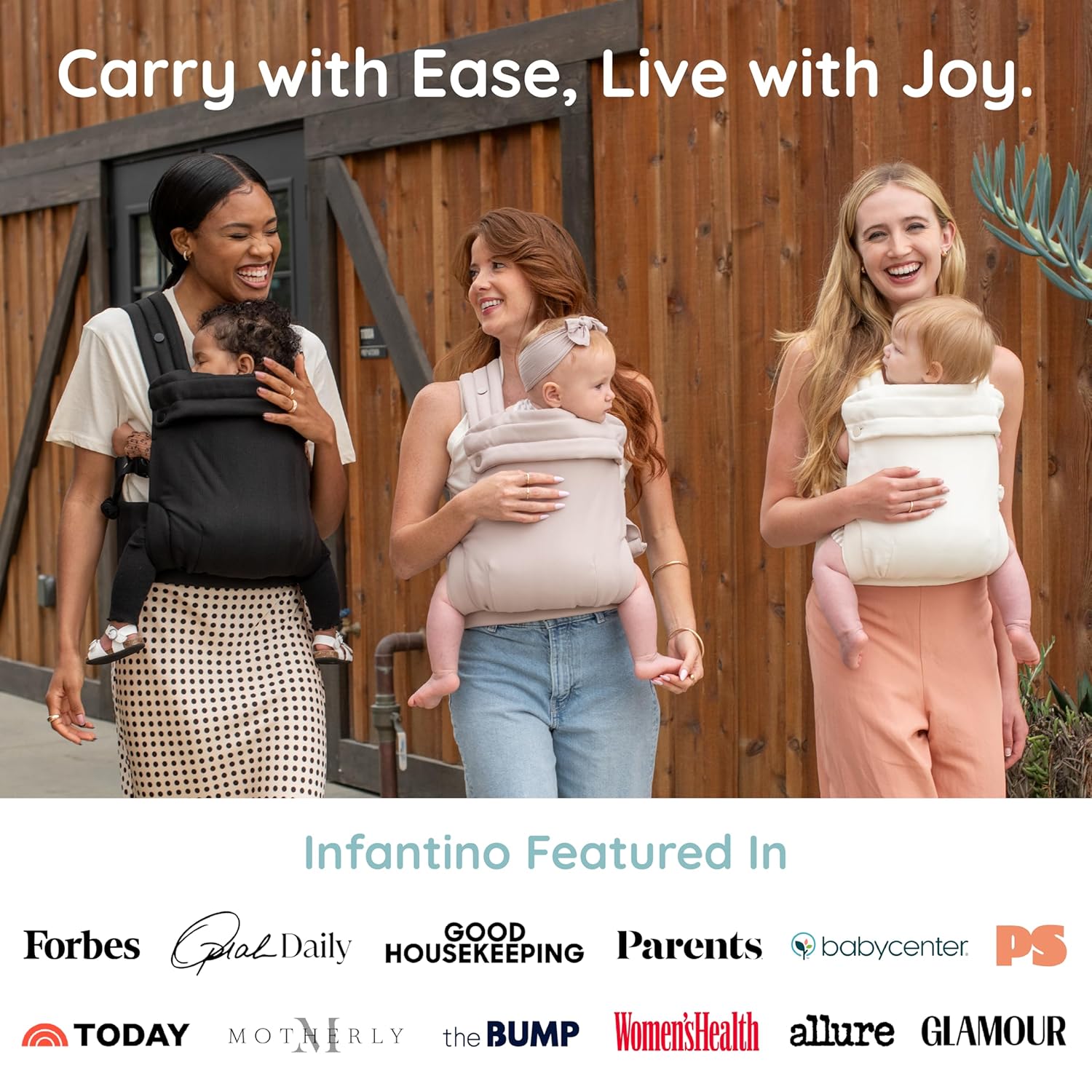 Infantino Honey Blossom Baby Carrier, Ergonomic Infant to Toddler Carr