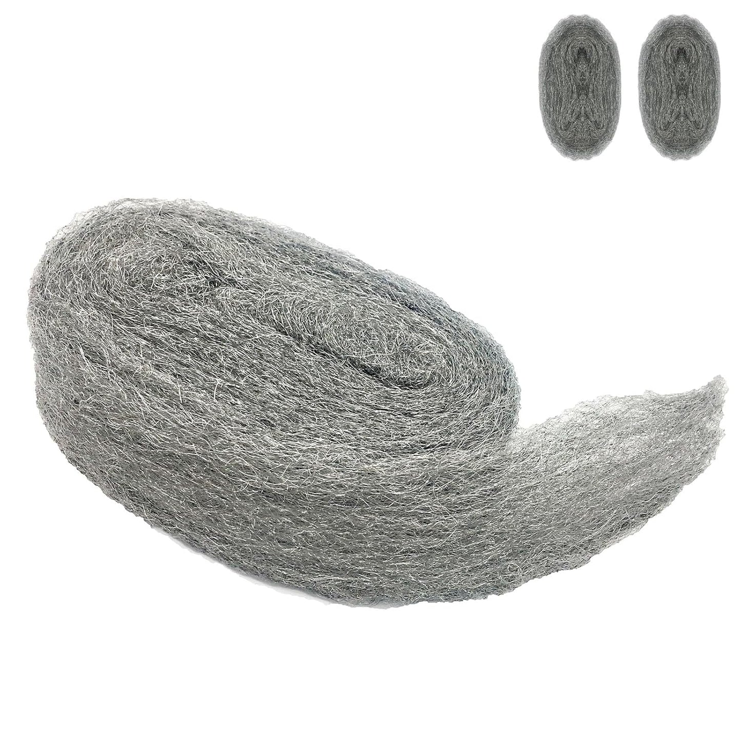 Steel Wool Mice Control, 2 Pack 3" x10 Ft Hole Filler, Gap Blocker, Ba