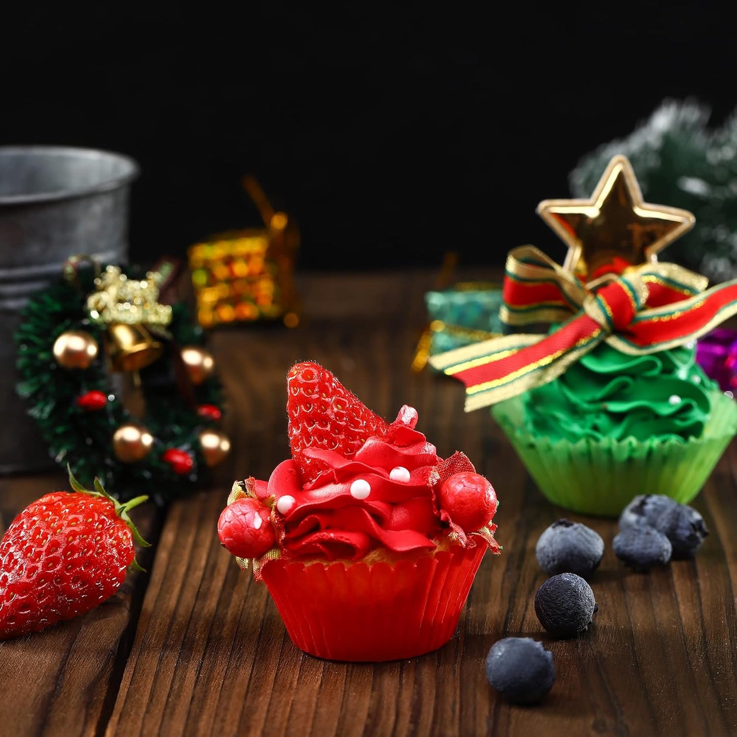 Non-Stick 400pcs Mini Cupcake Liners for Baking, Natural parchment muffin liners for Mini Muffin Pan, Cupcake Pan, Food Grade, Non Stick, Greaseproof