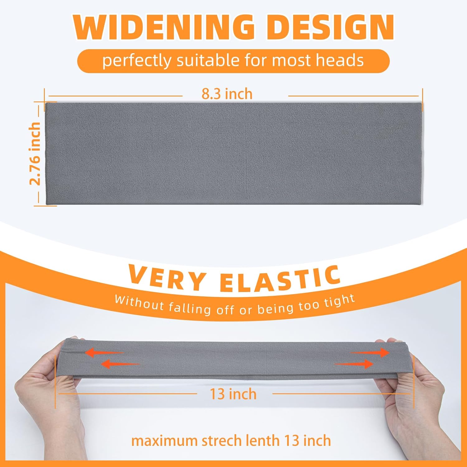 8PCS Summer-Exclusive Non Slip Sports Elastic Soft Running Fashion Hea