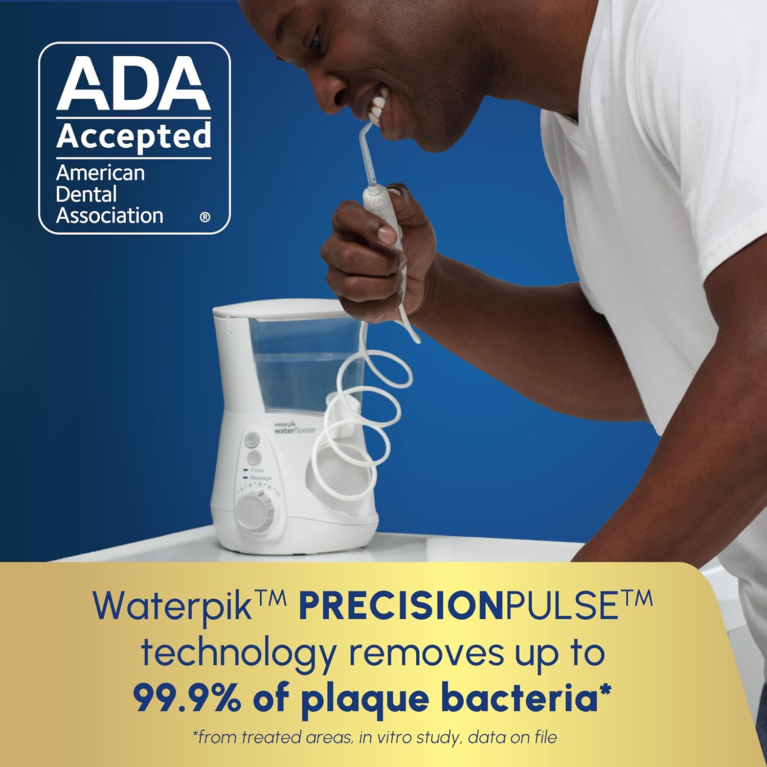 Waterpik Aquarius Water Flosser For Teeth Cleaning, Gums, Braces, Dent