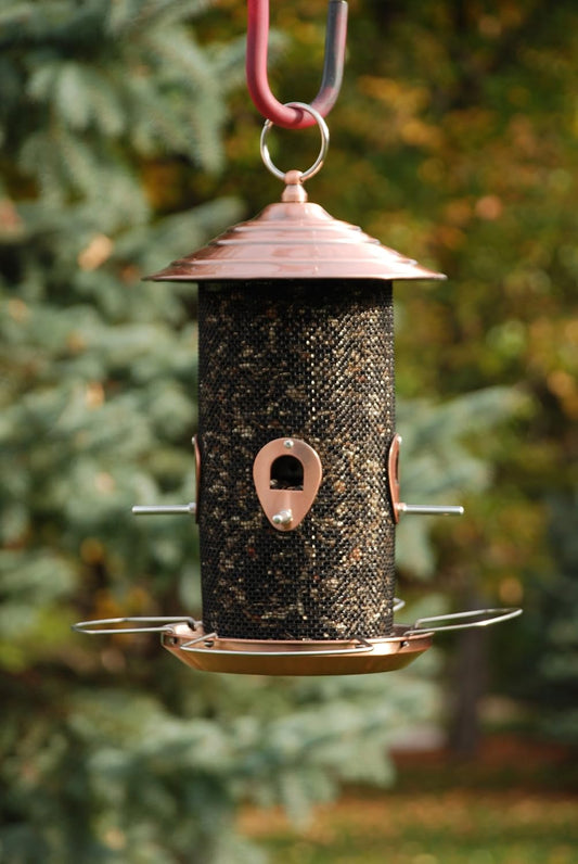 Woodlink WLCBN Copper Finish Nyjer Feeder