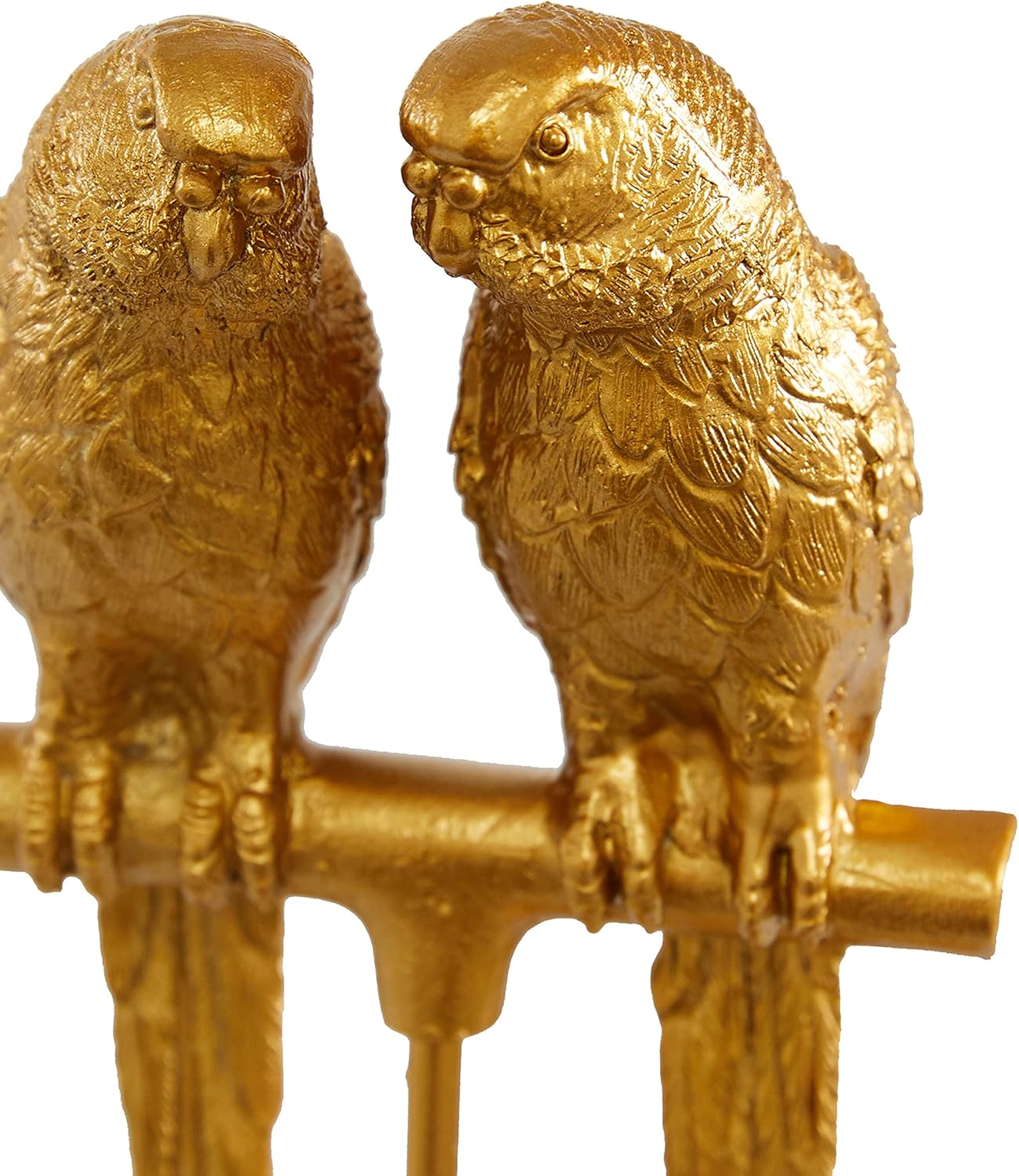 Deco 79 Polystone Parrot Decorative Sculpture Home Decor Statue, Accen