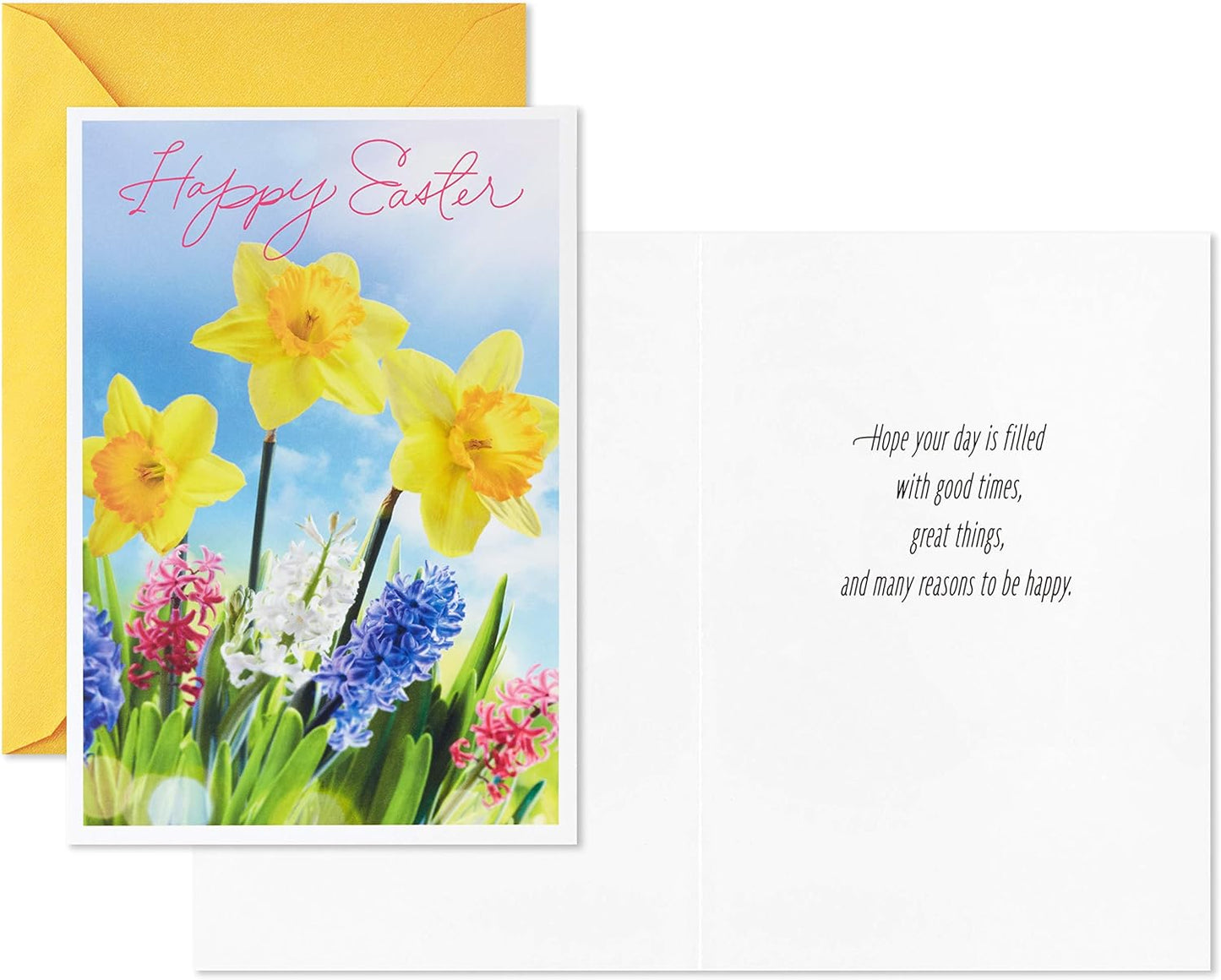 Hallmark Easter Cards Assortment, Fuzzy Wishes (8 Cards with Envelopes)