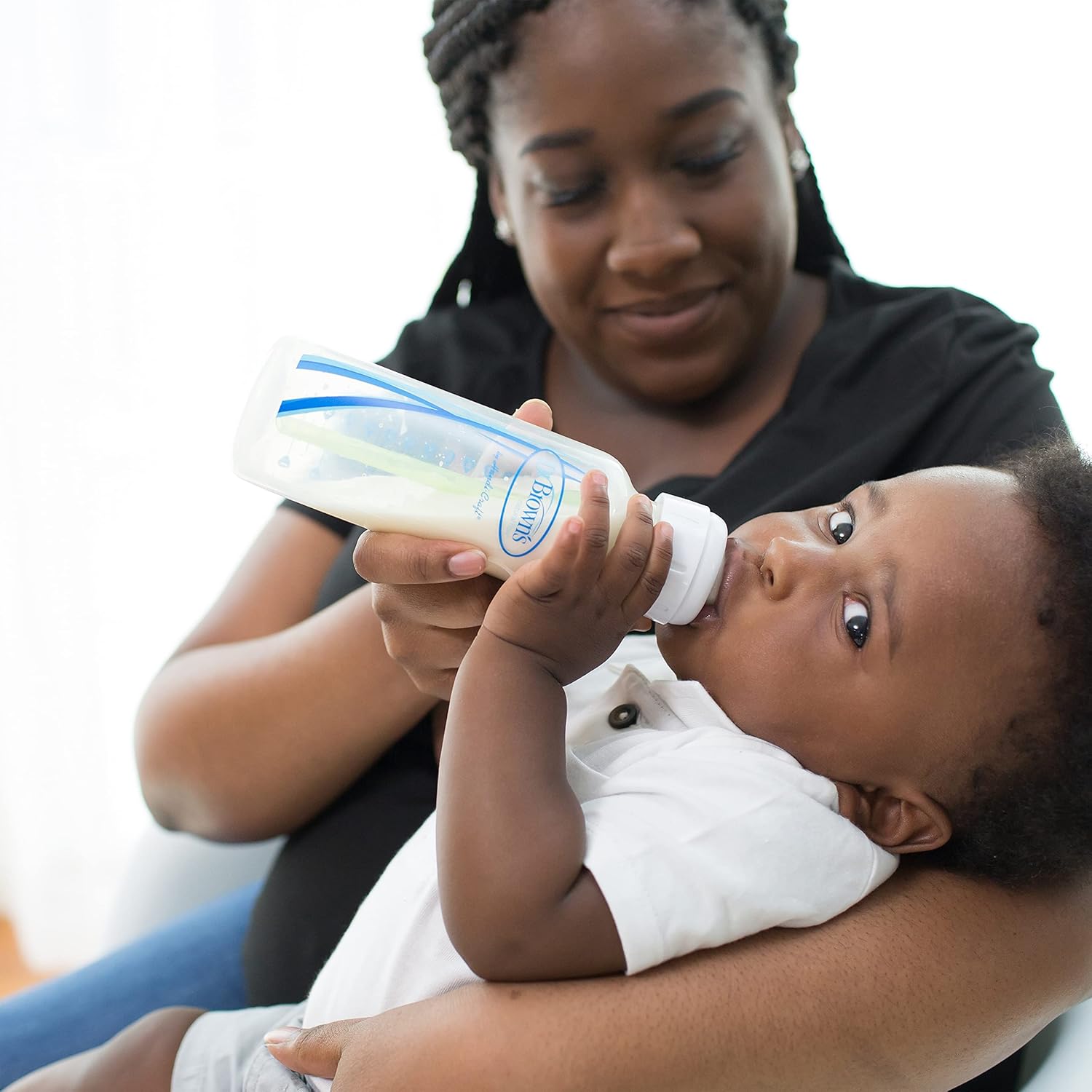 Dr. Brown's Anti-Colic Options + Narrow Bottle to Sippy Gift Set with 