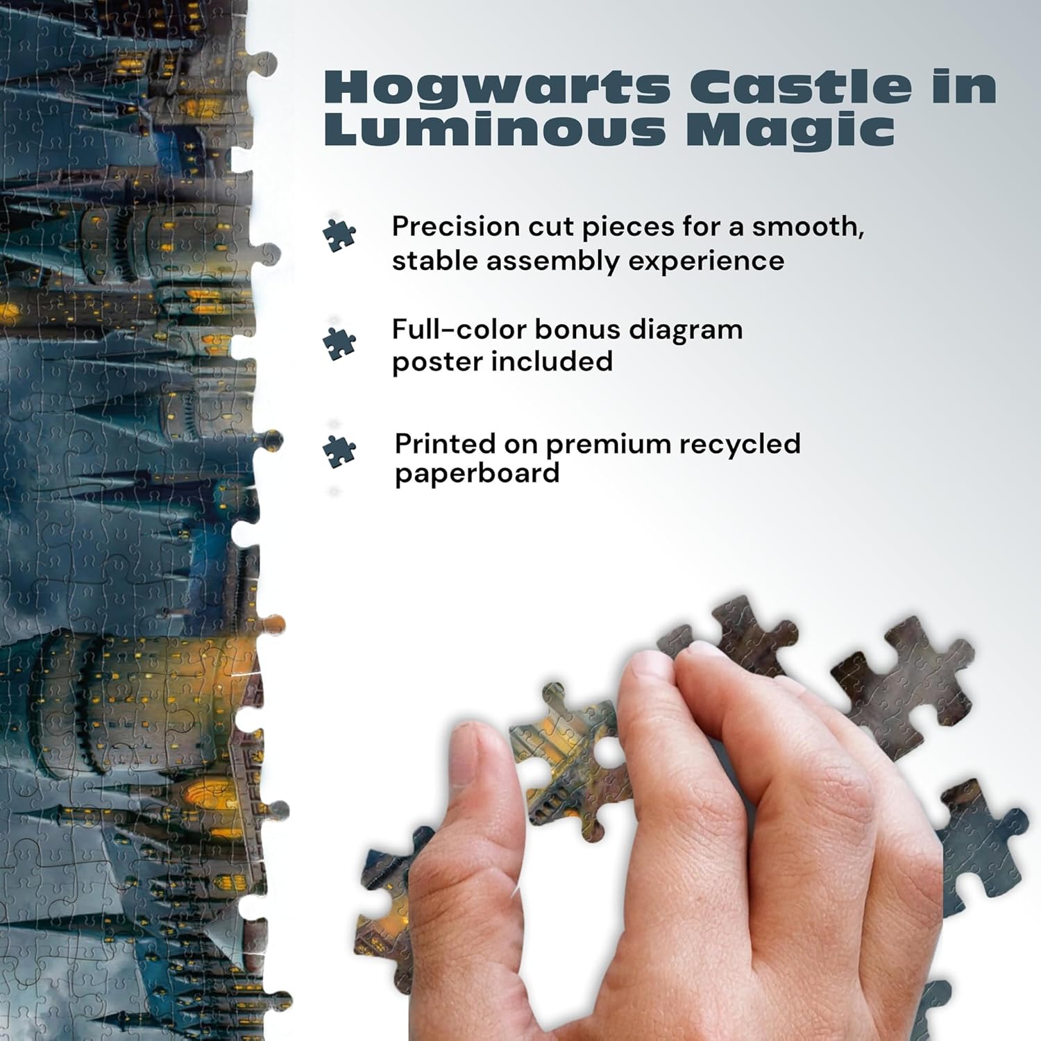Ceaco - Thomas Kinkade - Harry Potter - Hogwart's Castle - 1500 Piece 