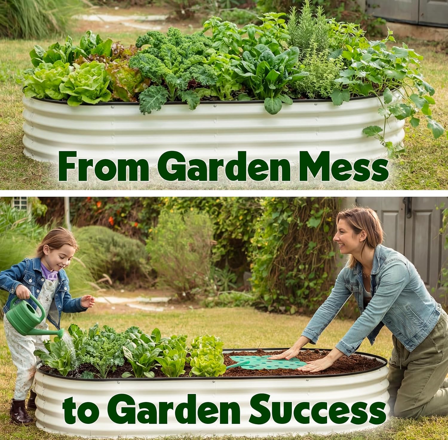 Seed and Seedling Spacer Tool for Garden // Square Foot Gardening Seed