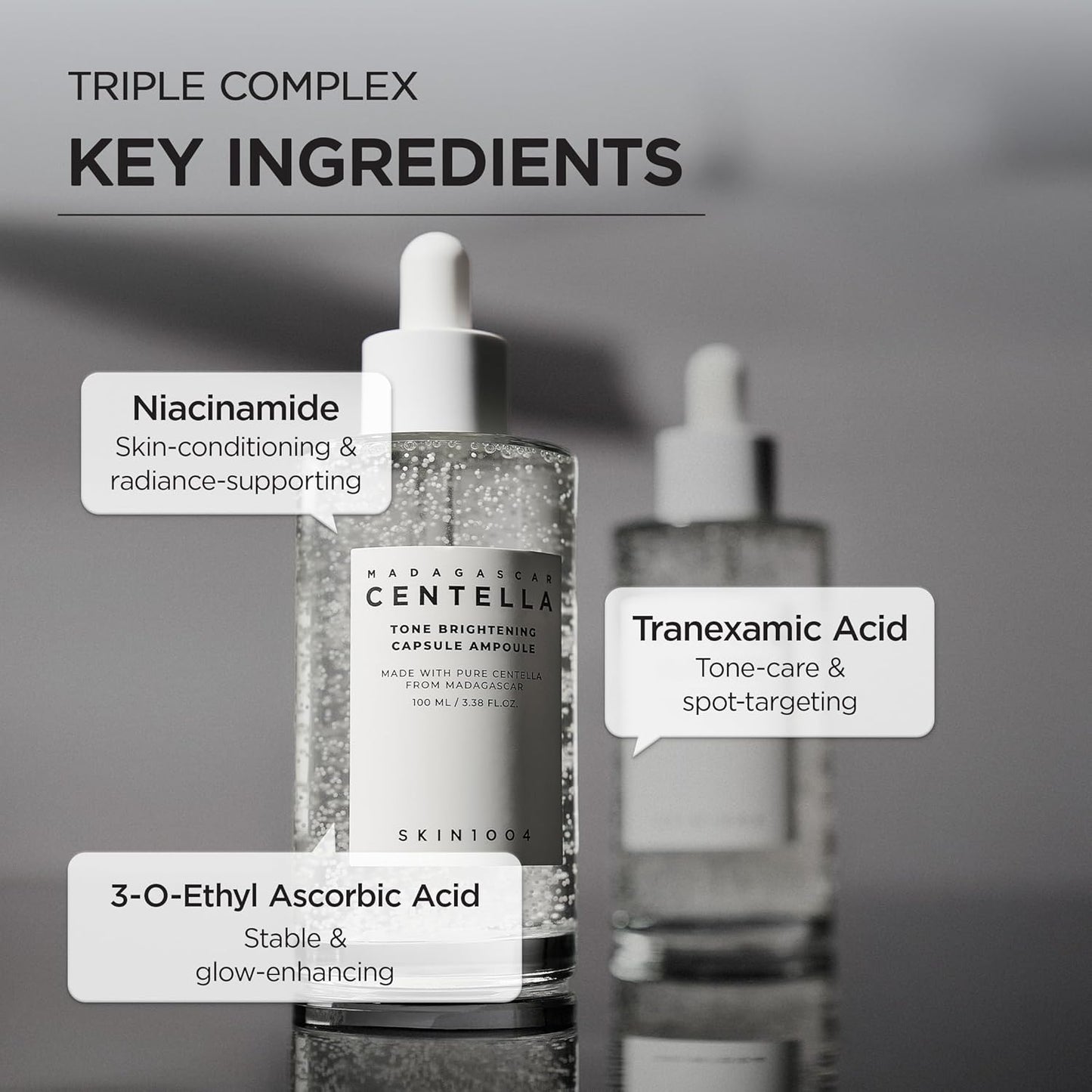 SKIN1004 Tone Balancing Capsule Ampoule, Niacinamide & Centella Serum 