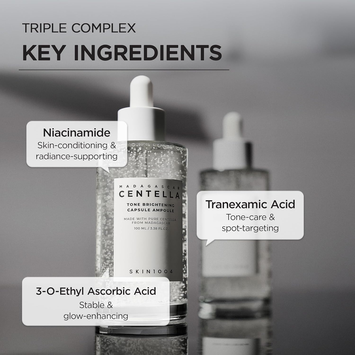 SKIN1004 Tone Balancing Capsule Ampoule, Niacinamide & Centella Serum 
