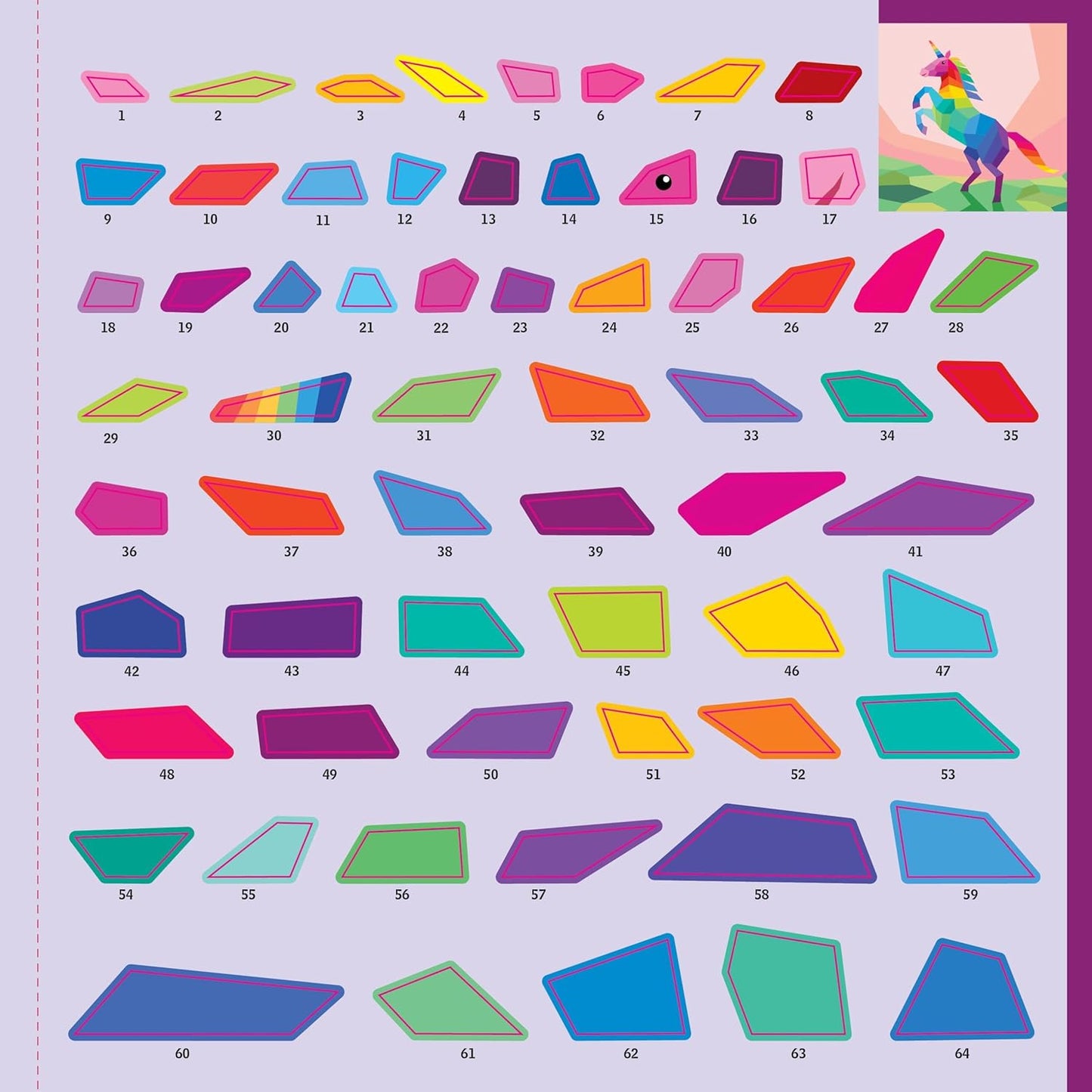 Paint by Sticker Kids: Rainbows Everywhere!: Create 10 Pictures One St