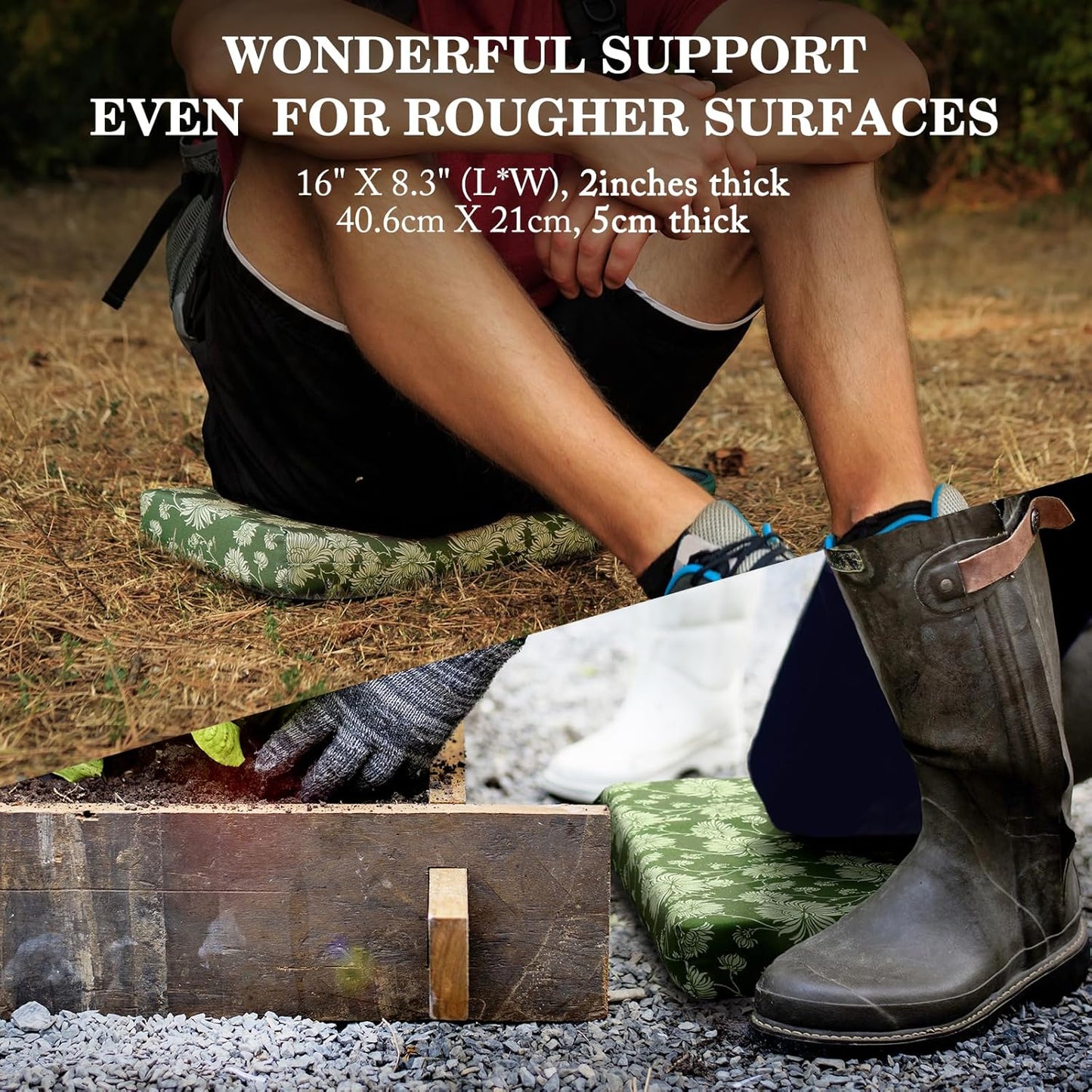 Colwelt Gardening Foam Kneeling Pad Set 3pcs, Gardening Gifts for Wome