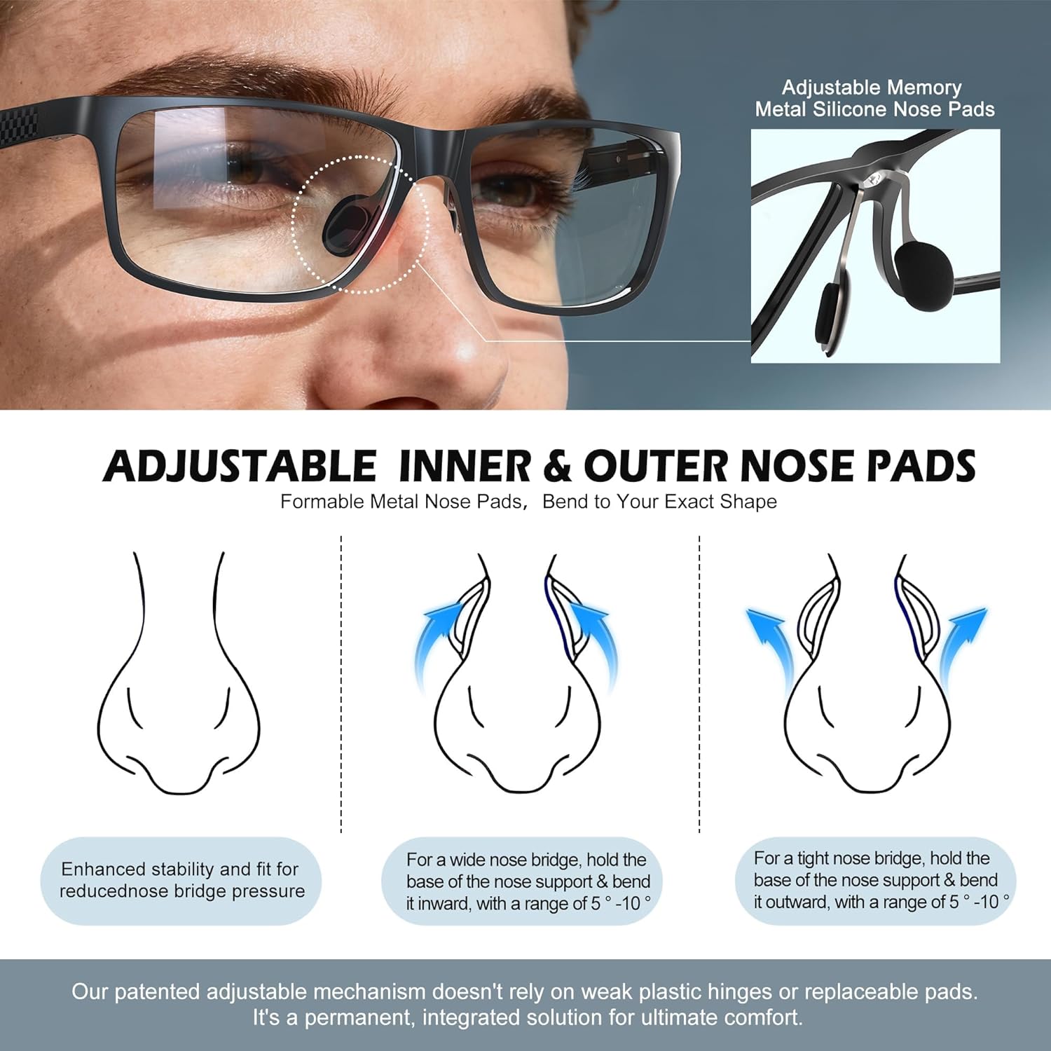 ANYLUV Blue Light Blocking Glasses Men Computer Gaming Glasses Lightwe