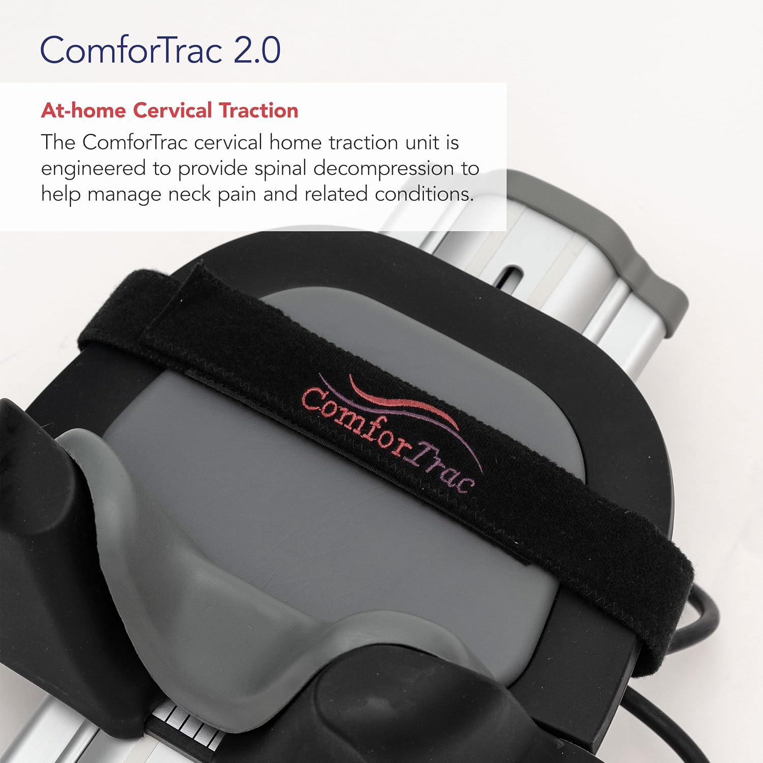 ComforTrac-Deluxe Home Cervical Traction Kit 2.0, Neck Therapy, Discom