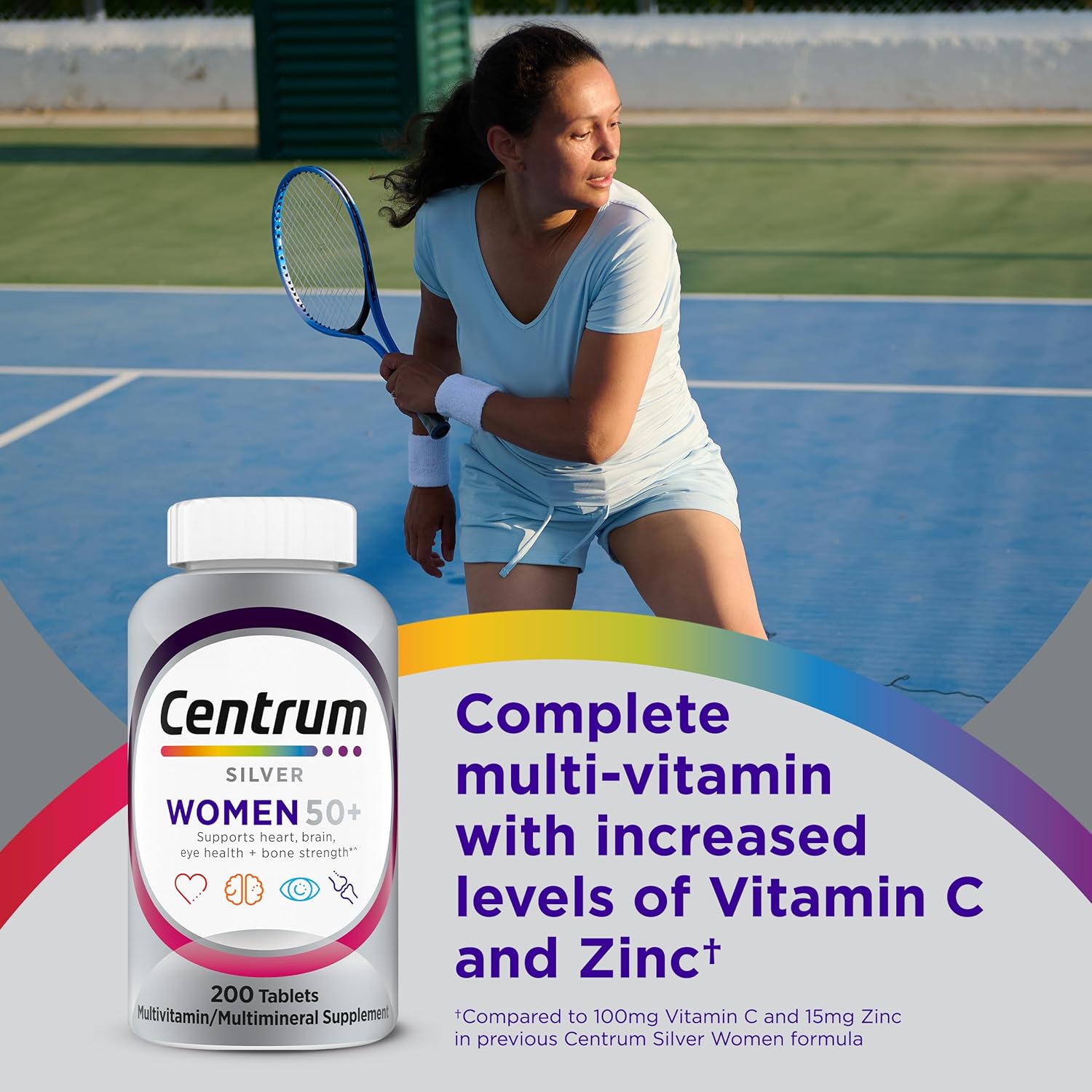 Centrum Silver Women's Multivitamin for Women 50 Plus, Multivitamin/Mu