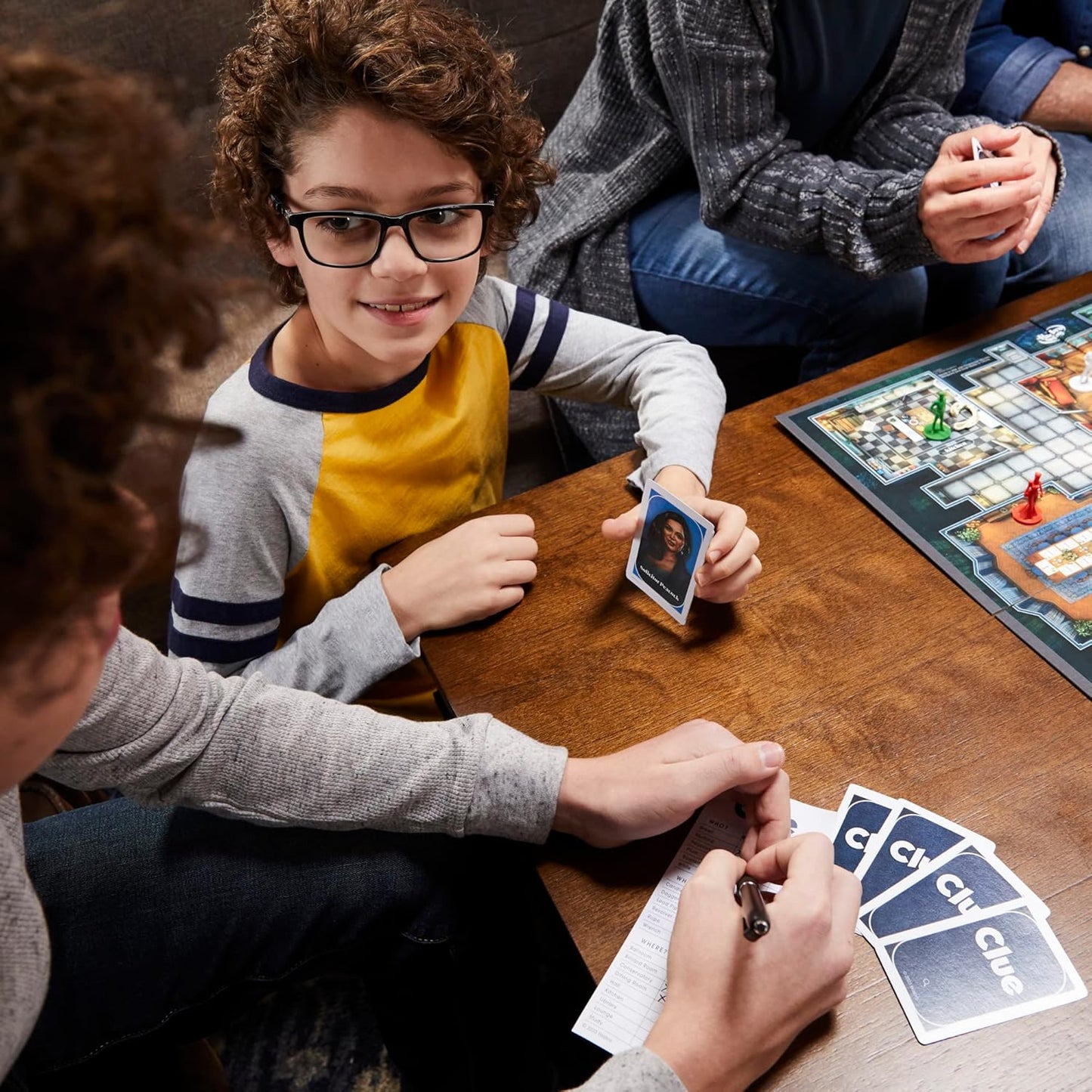 Clue Board Game for Ages 8 and Up, Reimagined Clue Game for 2-6 Player