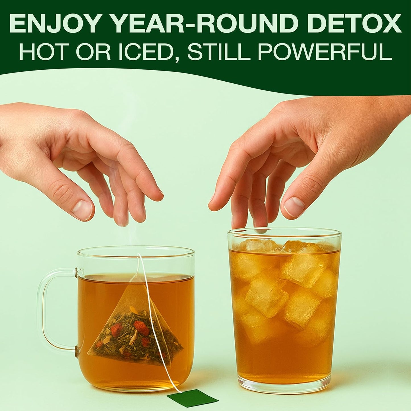 Organic Dandelion Wolfberry Tea - Kidney and Liver Detox Tea - Organic Liver Kidney Cleanse & Detox with Dandelion, Goji Berry, Milk thistle, Turmeric, Hibiscus and extra Herbal Ingredients