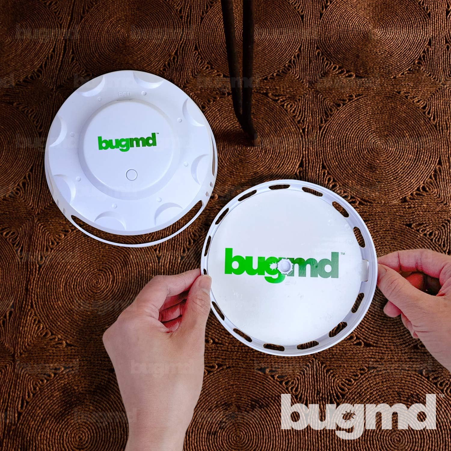 BugMD Flea Trap Refill Disc - Pest Trapper, Traps Pest Control Sticky 