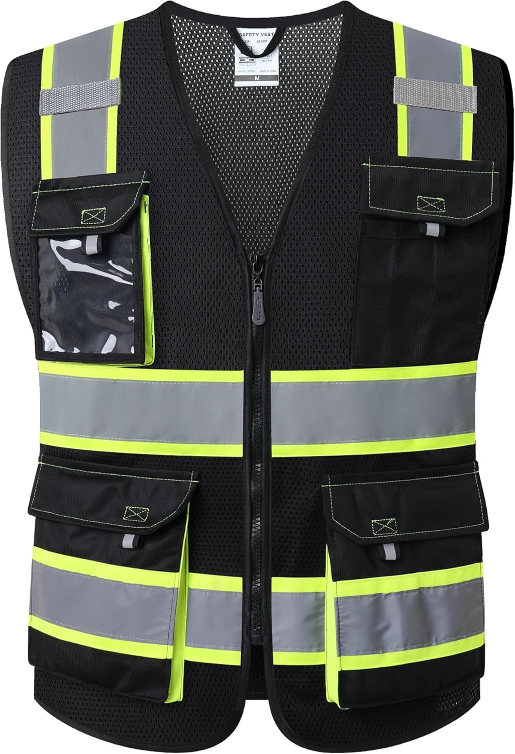 JKSafety Hi Vis Reflective Safety Vests for Men Women High Visibility 