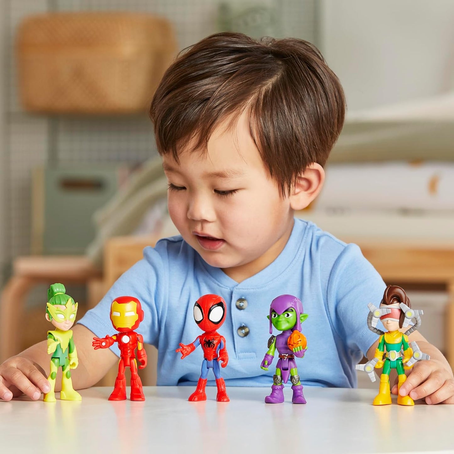 Spidey and his Amazing Friends Hasbro Marvel, Friends & Foes Pack, 5 A