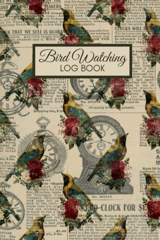 Bird Watching Log Book: A Detailed Birding Prompt Journal/Diary for Bird Enthusiast/Lover and Ornithologist to Record Bird Sightings, Bird Behavior Observation, and Species List