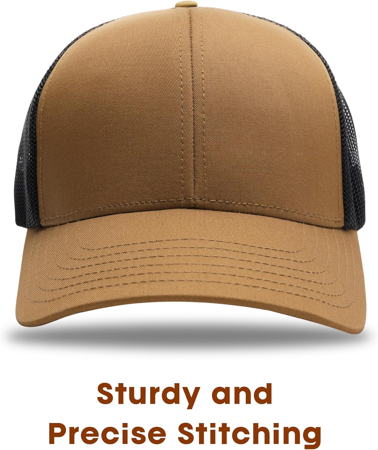 FURTALK Mens Trucker Hat Structured Mesh Baseball Cap Adjustable Class