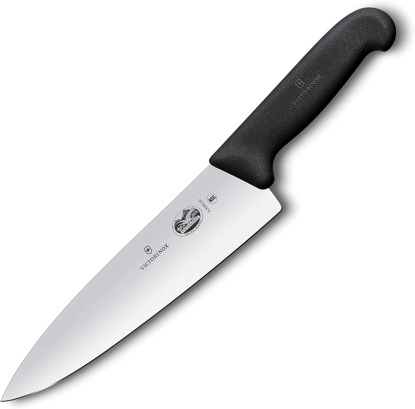 Victorinox Fibrox Pro Chef’s Knife, 8 Inch - Swiss Army Kitchen Knife,