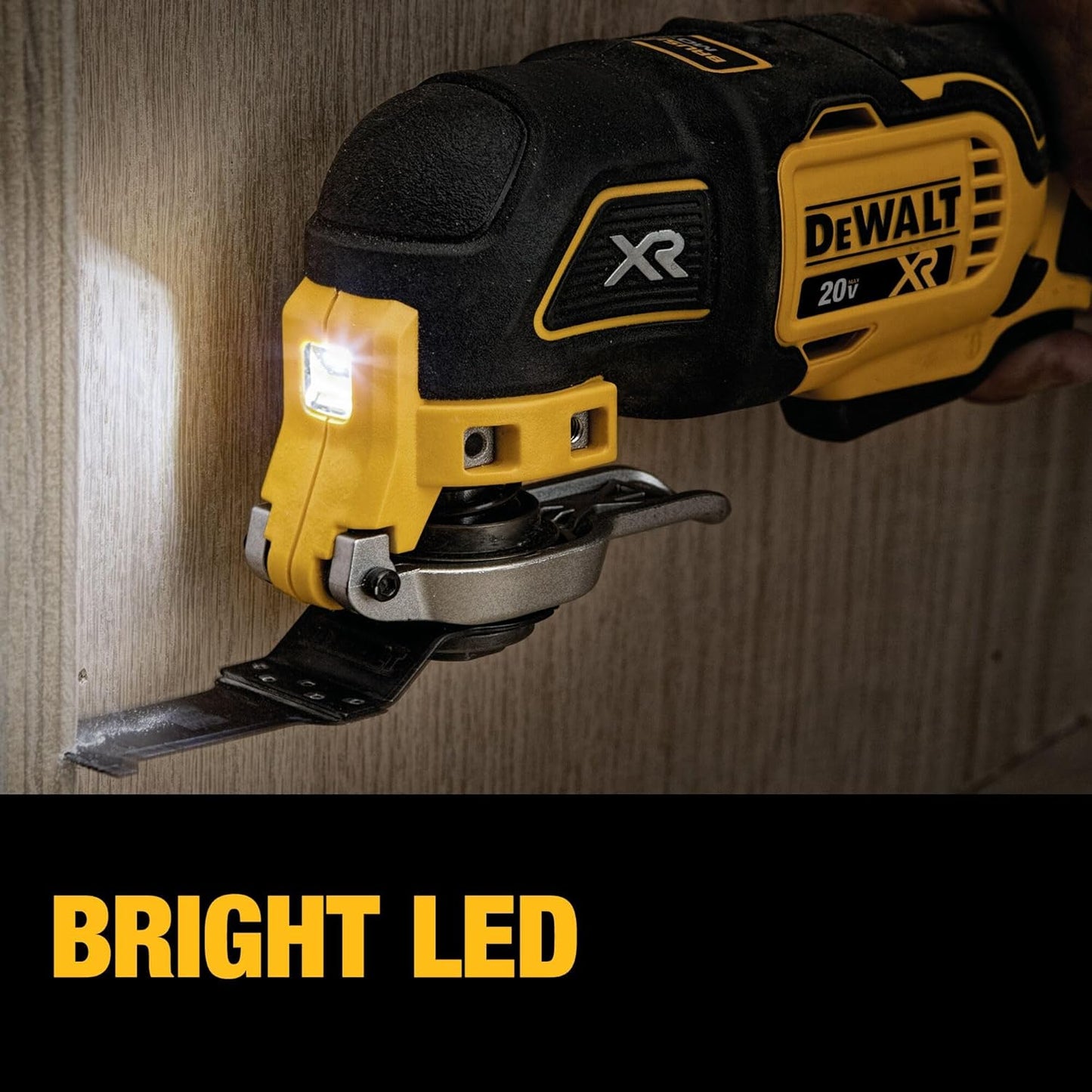 DEWALT 20V MAX XR Oscillating Multi-Tool Cordless, Variable Speed Brus