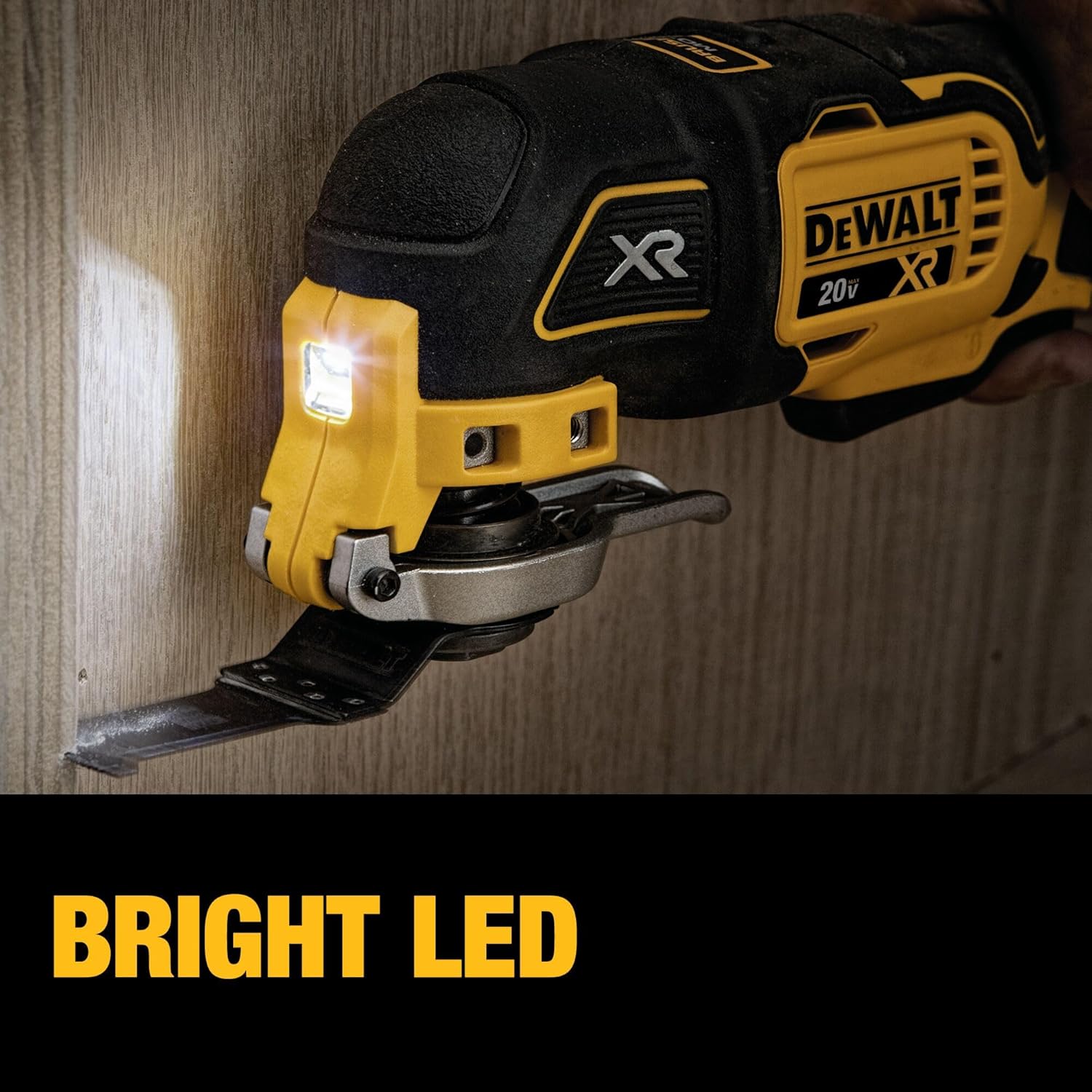 DEWALT 20V MAX XR Oscillating Multi-Tool Cordless, Variable Speed Brus