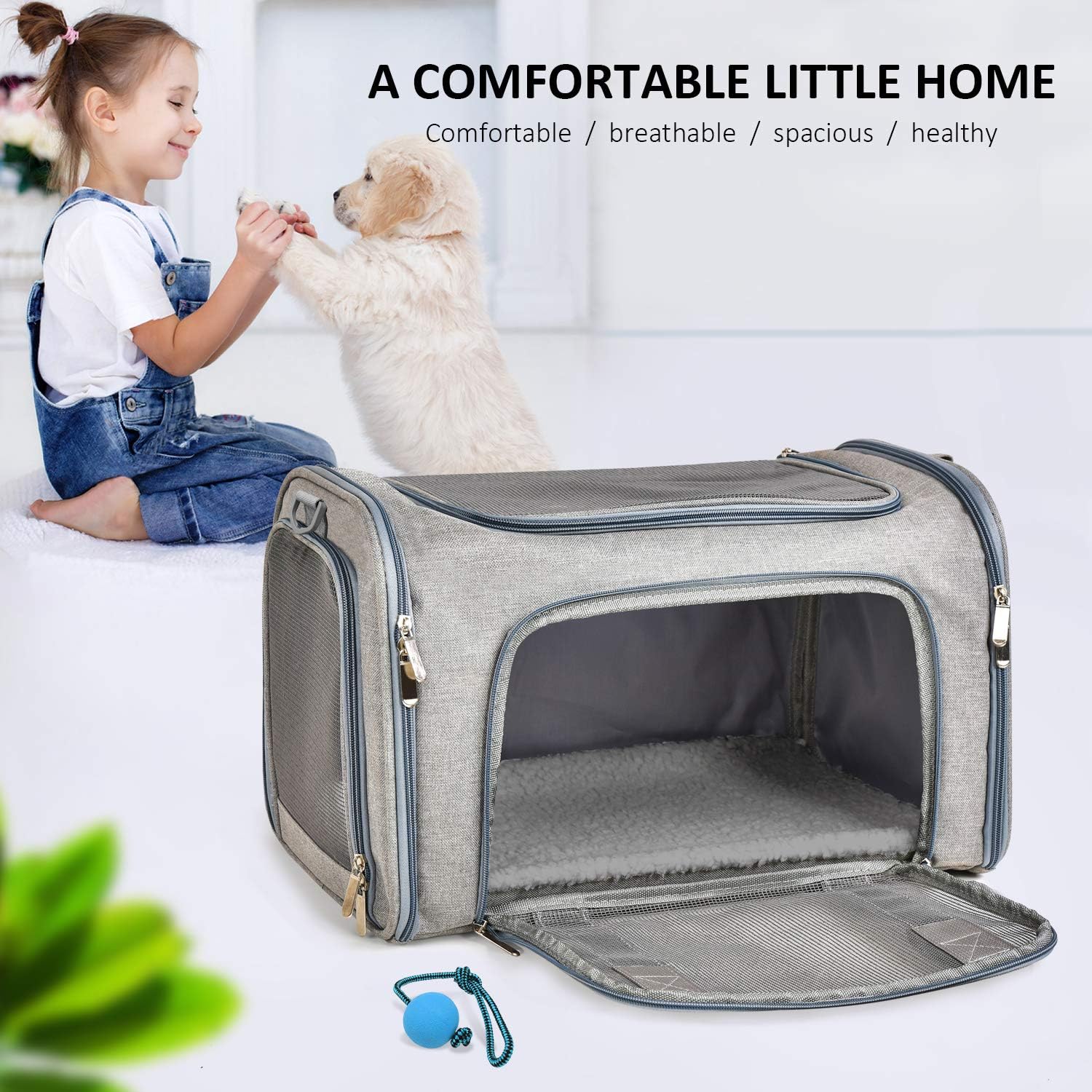 Henkelion Cat Carriers Dog Carrier Pet Carrier For Small / Medium Cats