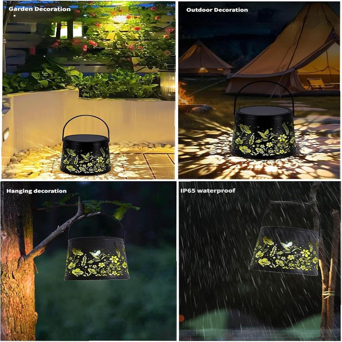 Wireless Bottle Lamp, Rechargeable Solar Light, Waterproof Night Lamps with Ambient Feature, Wine Decor, LED Lamp with Design, Outdoor Garden Yard Accessory for Camping Party and Home Use