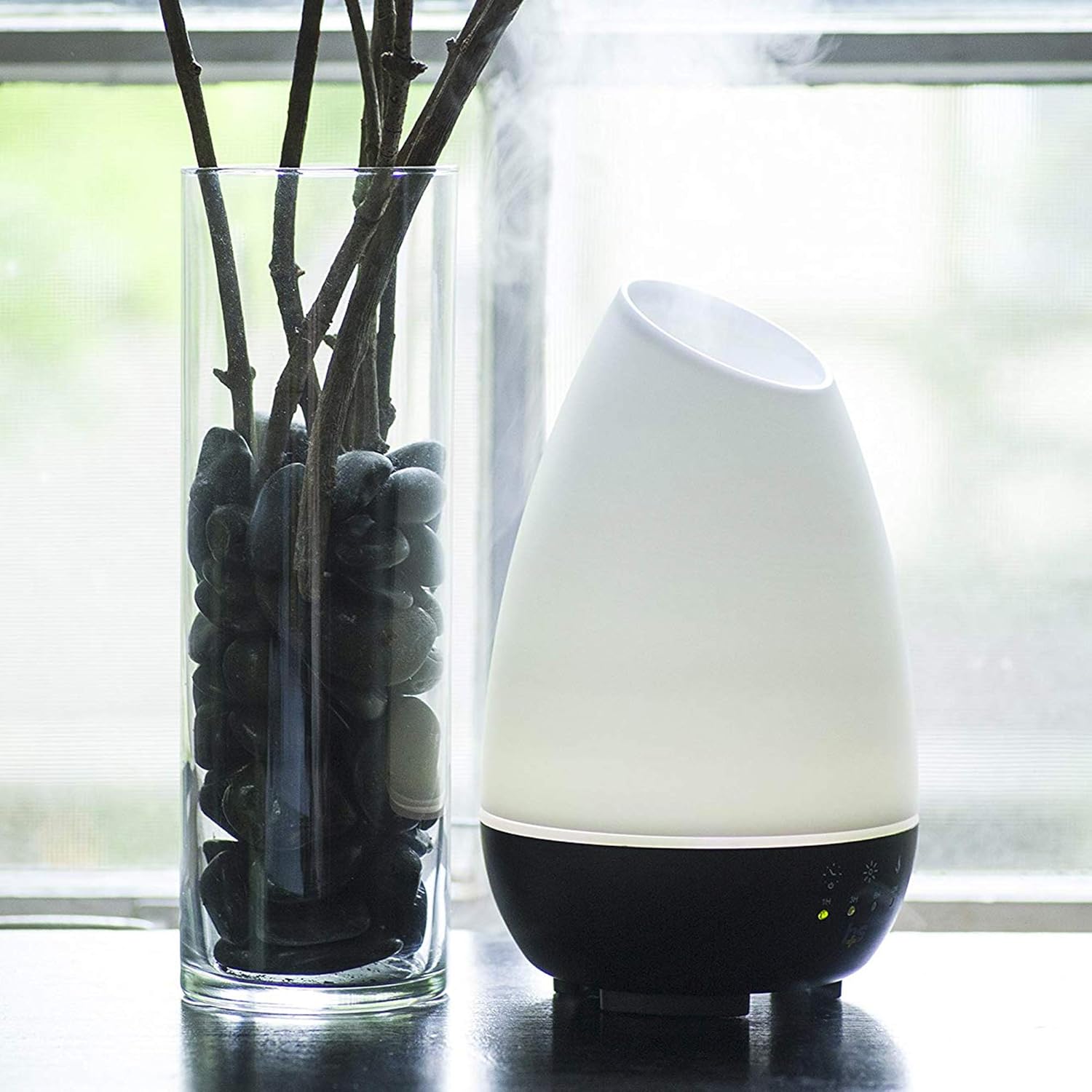 HealthSmart 500ML Essential Oil Diffuser for Large Rooms, Cool Mist Hu