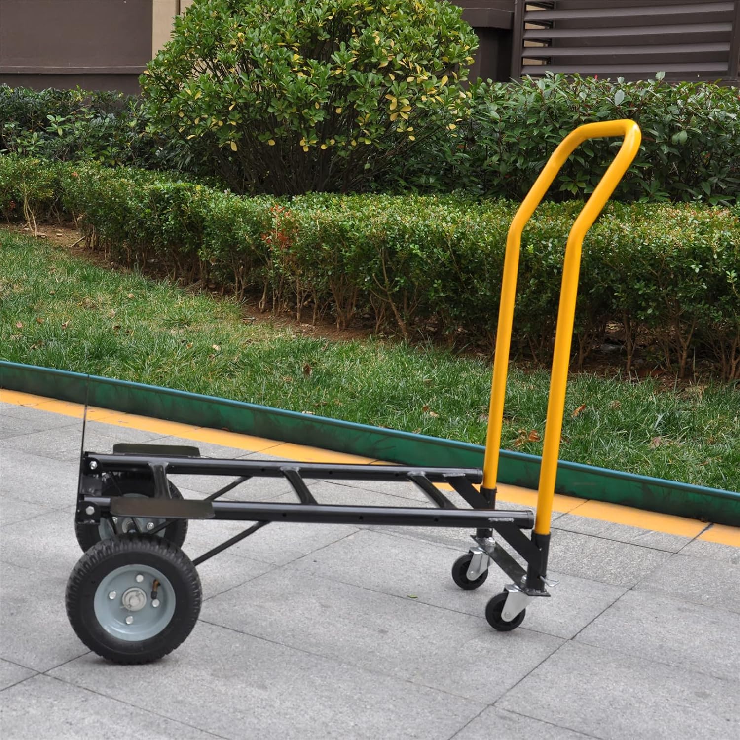 Garden Cart Outdoor Utility Wagon with Solid Wheels Beach Wagon,All Te