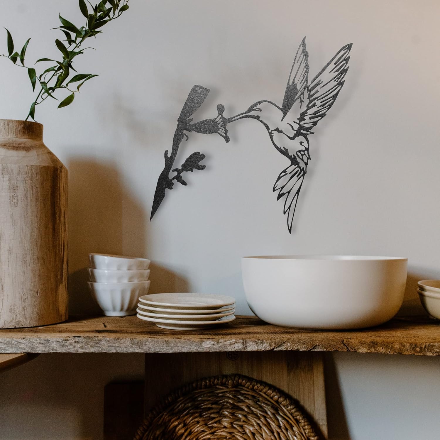 Renovatio Metal Bird Decor, Hummingbird Gifts for Mom Enchanting Hummi