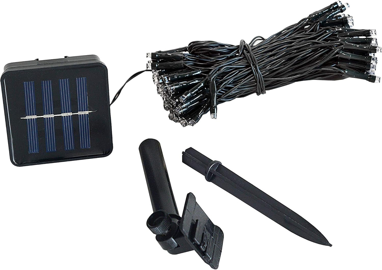 CB Performance Advantage Outdoor Solar String Lights, 33-ft with 100 Lights, Warm White