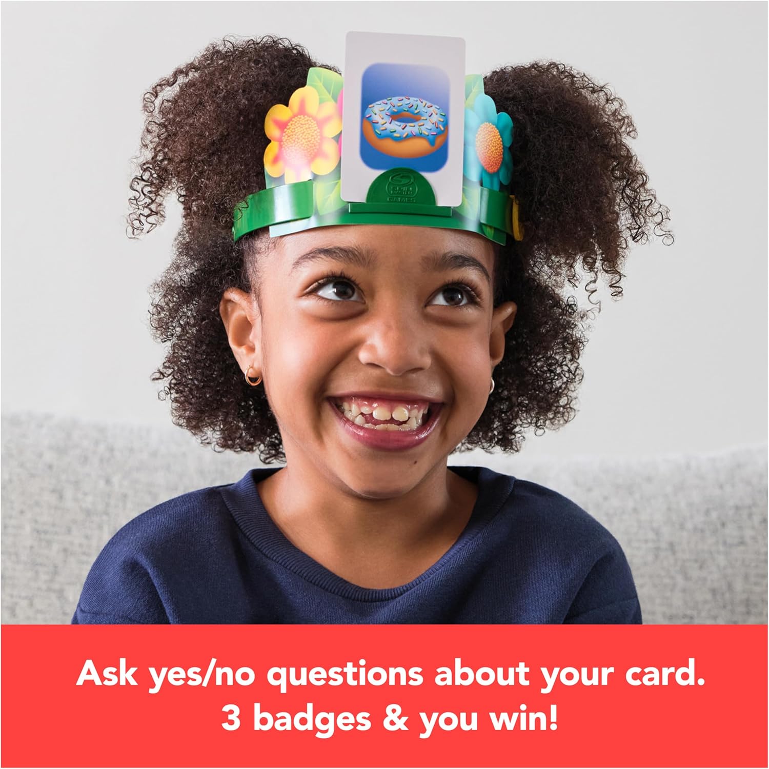 Spin Master Games, Hedbanz 2023 Edition with New Cards, Picture Guessi