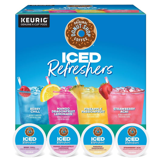 The Original Donut Shop, Iced Refreshers, Keurig Single Serve K-Cup Po