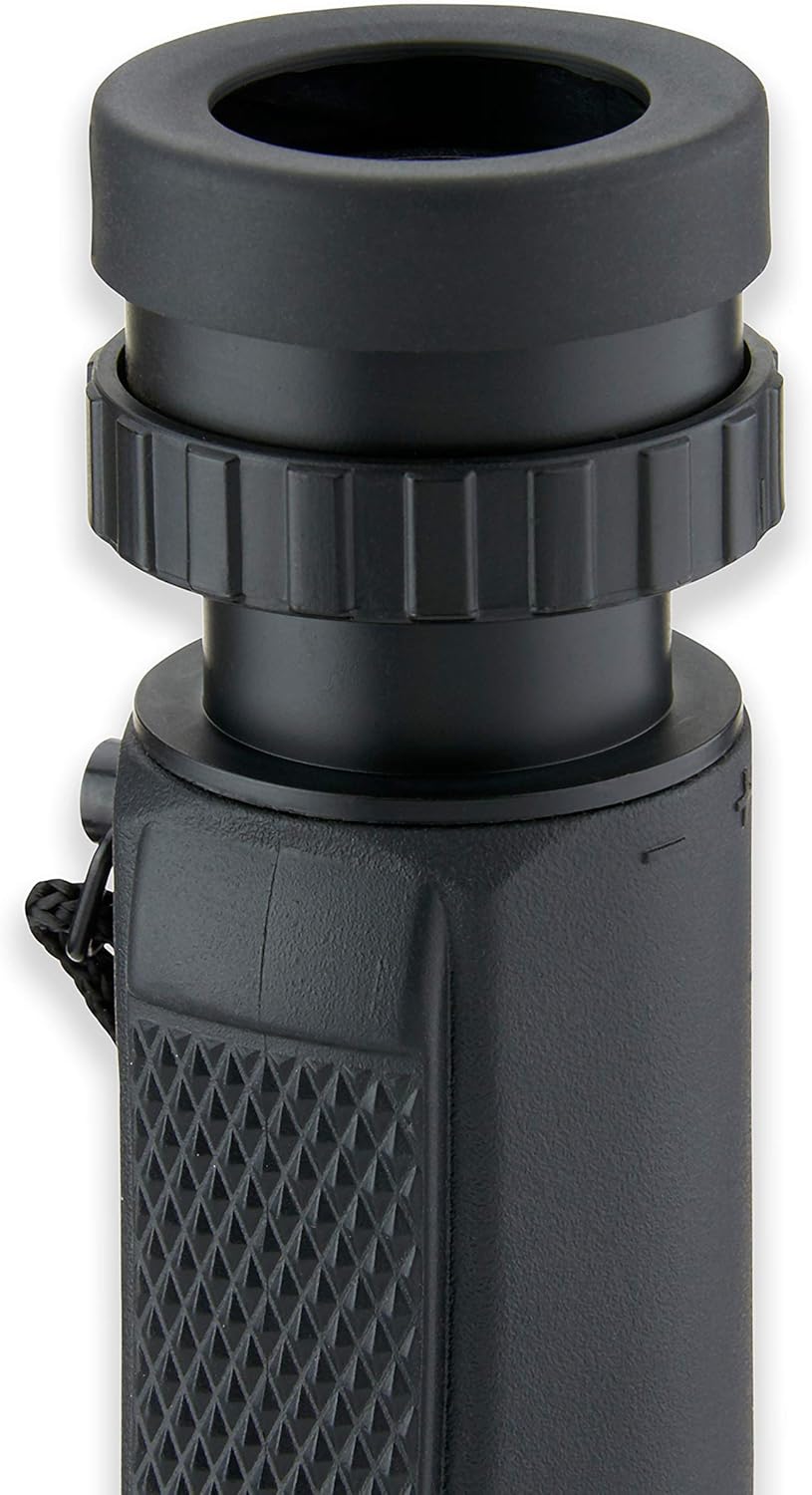 Carson BlackWave 10x25mm Waterproof Monocular, Black (WM-025)