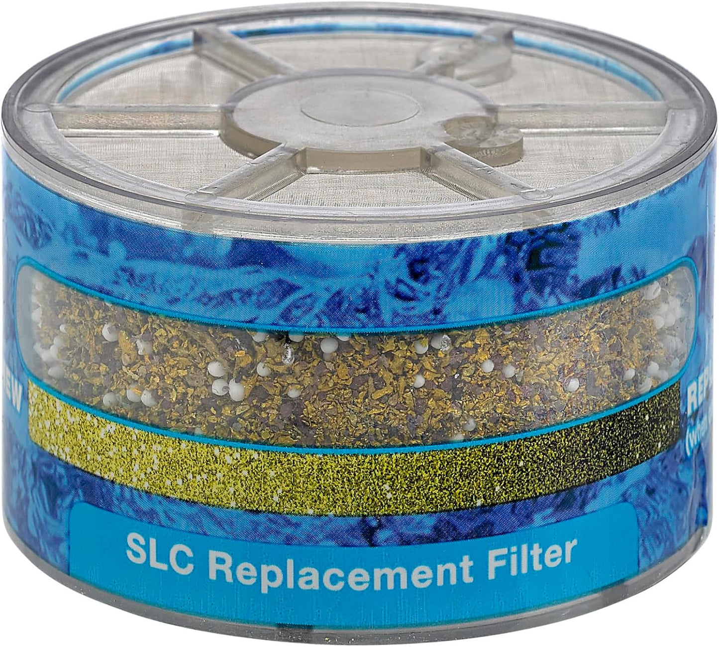 Sprite Showers SLC-R Slim-Line Shower Filter Replacement Cartridge, 1 Count (Pack of 1), Blue