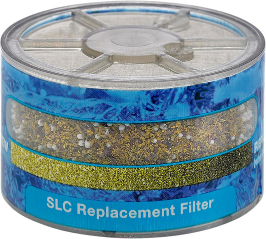 Sprite Showers SLC-R Slim-Line Shower Filter Replacement Cartridge, 1 Count (Pack of 1), Blue