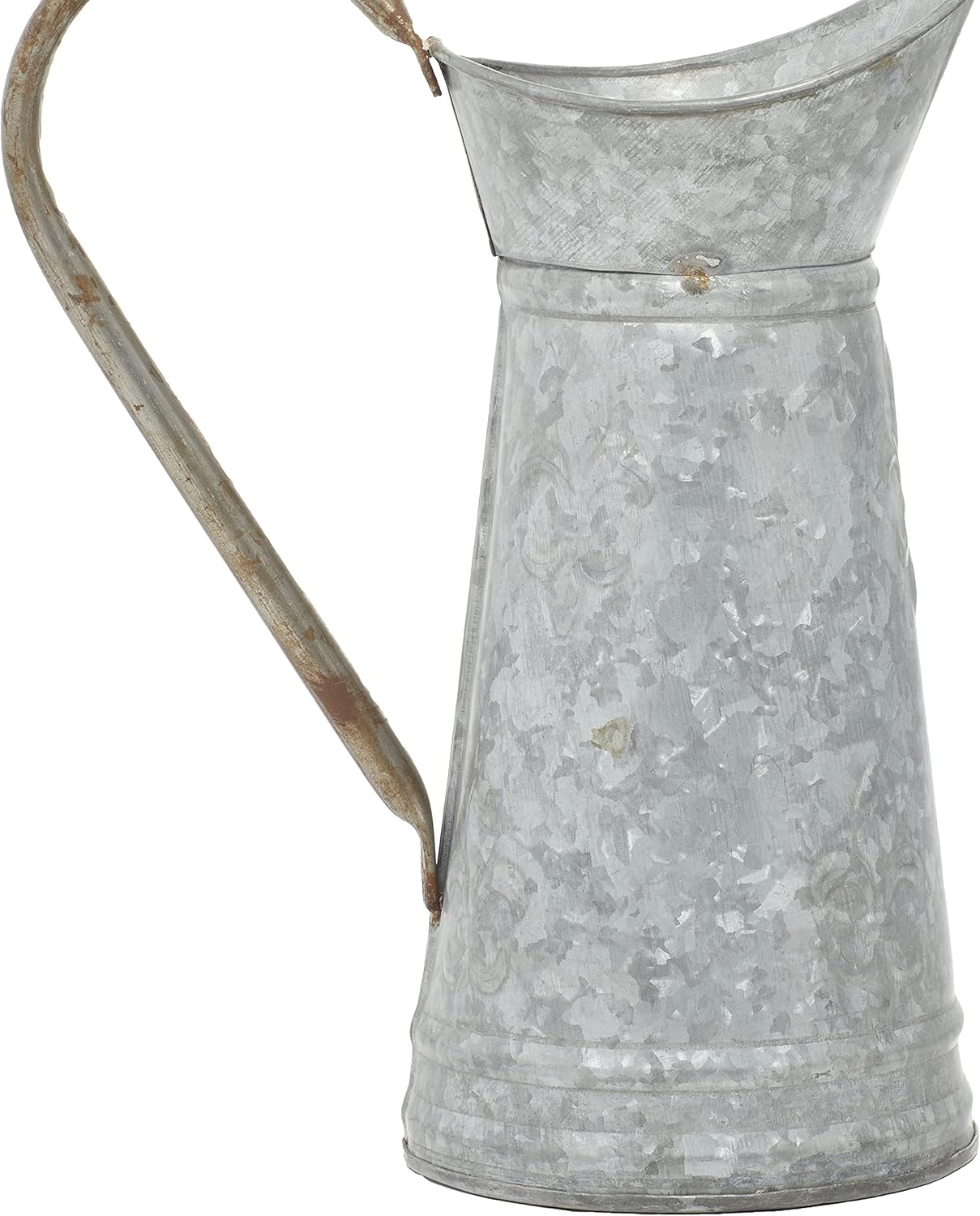 Deco 79 Metal Watering Can Indoor/Outdoor Planter, 10" x 6" x 12", Brown