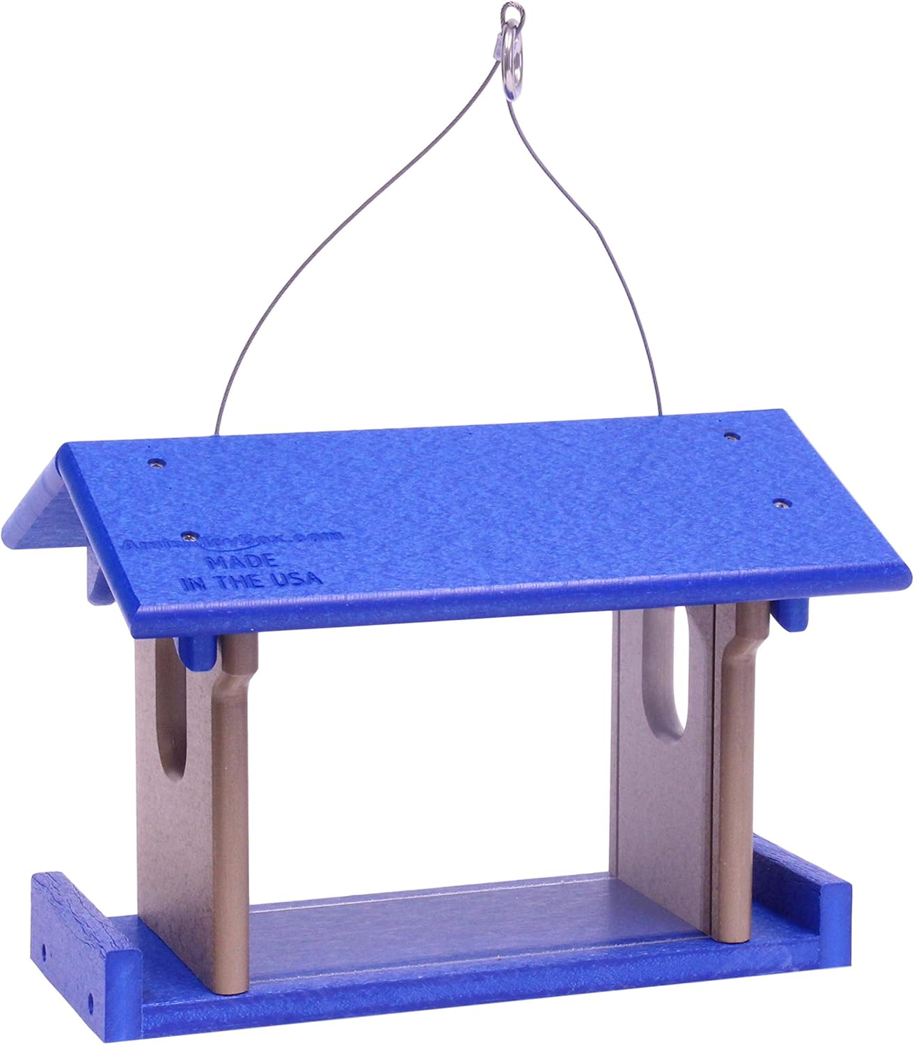 AmishToyBox.com Bluebird Feeder - Poly Lumber - Hanging Blue Bird Feed