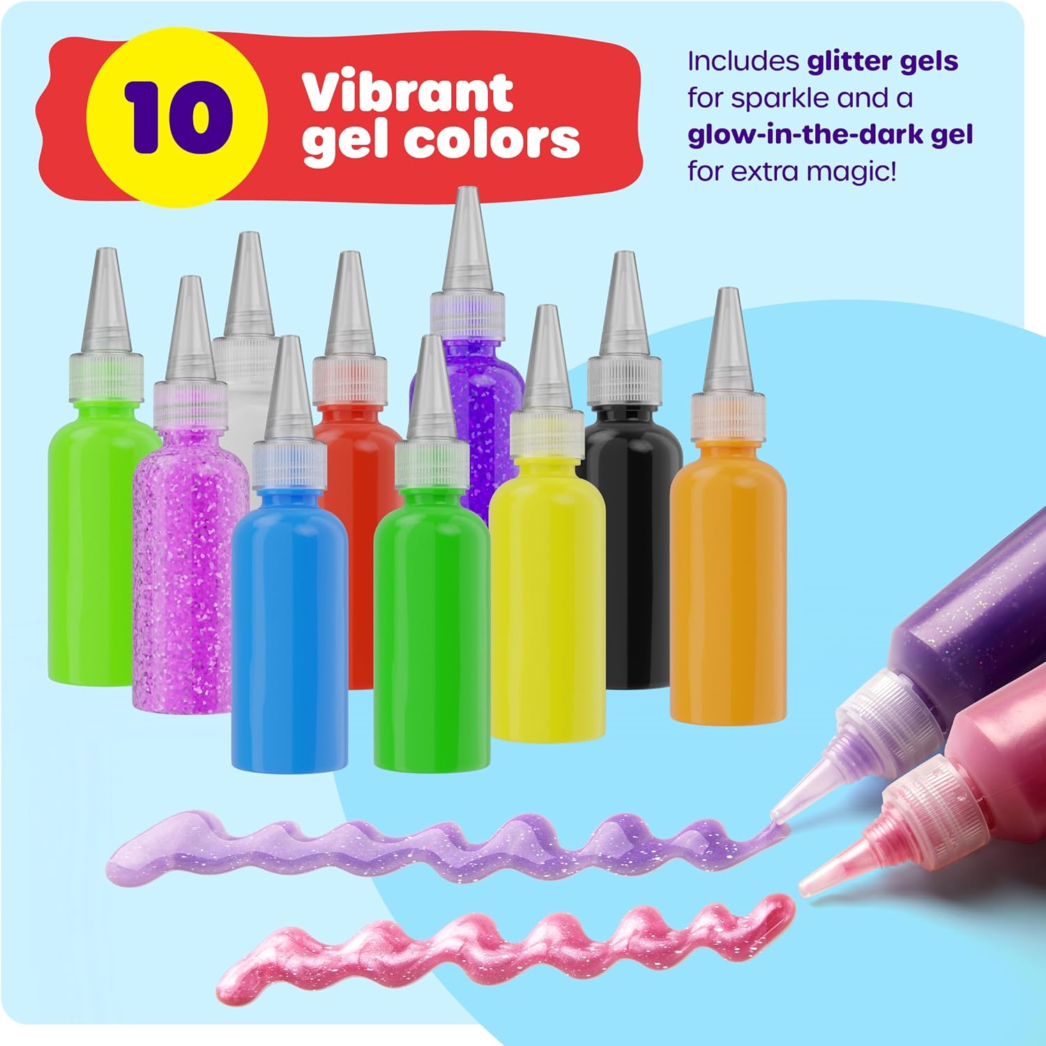 Dan&Darci Aqua Fairy Water Gel Kit for Kids - Easter Gift - Magic Elf 