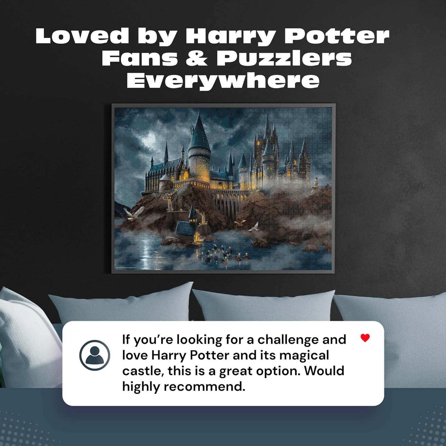 Ceaco - Thomas Kinkade - Harry Potter - Hogwart's Castle - 1500 Piece 
