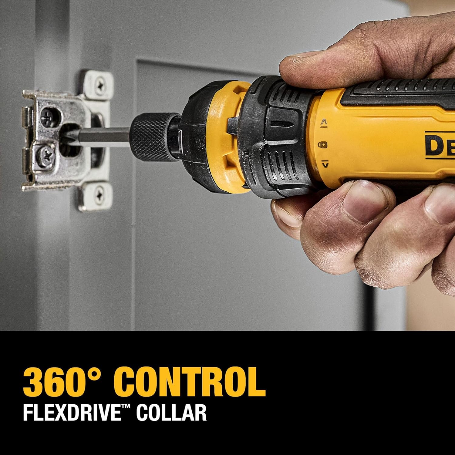 DEWALT Cordless Screwdriver, 4V USB Rechargeable Electric Screwdriver 