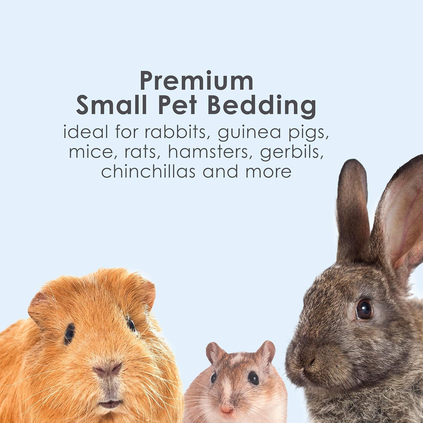Kaytee Clean & Cozy White Paper Bedding, Made for Small Animals, 49.2 