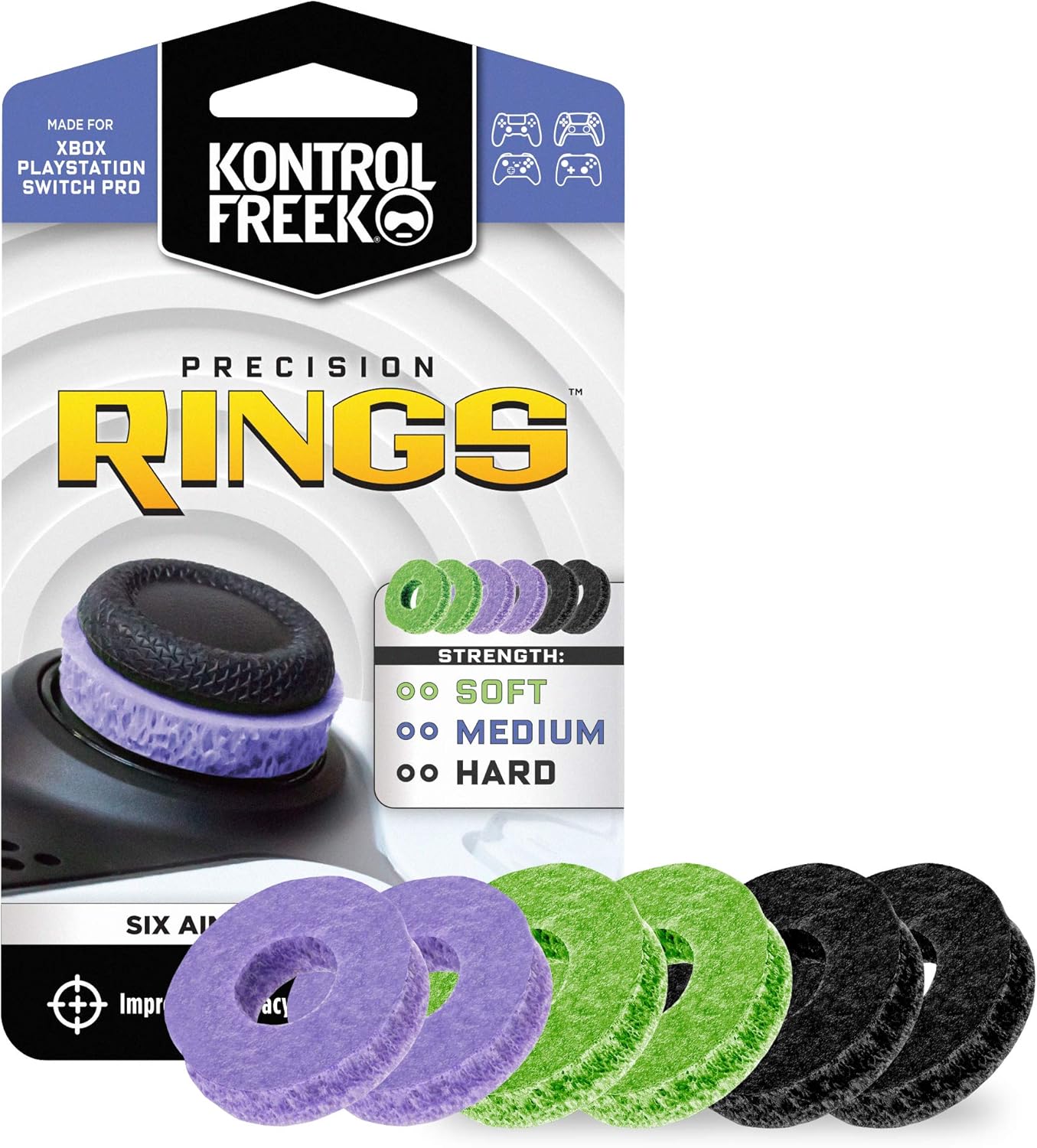 KontrolFreek Precision Rings | Aim Assist Motion Control for PlayStati