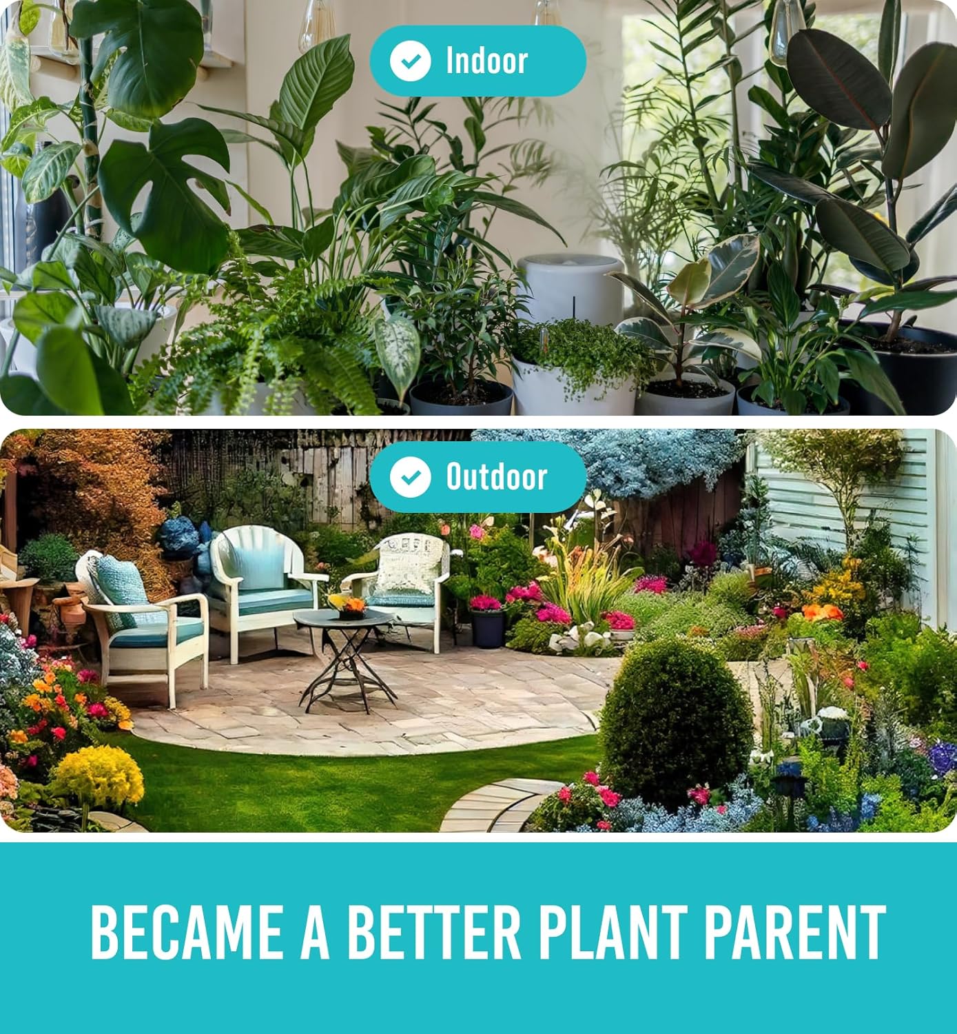 GROWIT Plant Moisture Meter - Accurately Tells You When to Water Your 