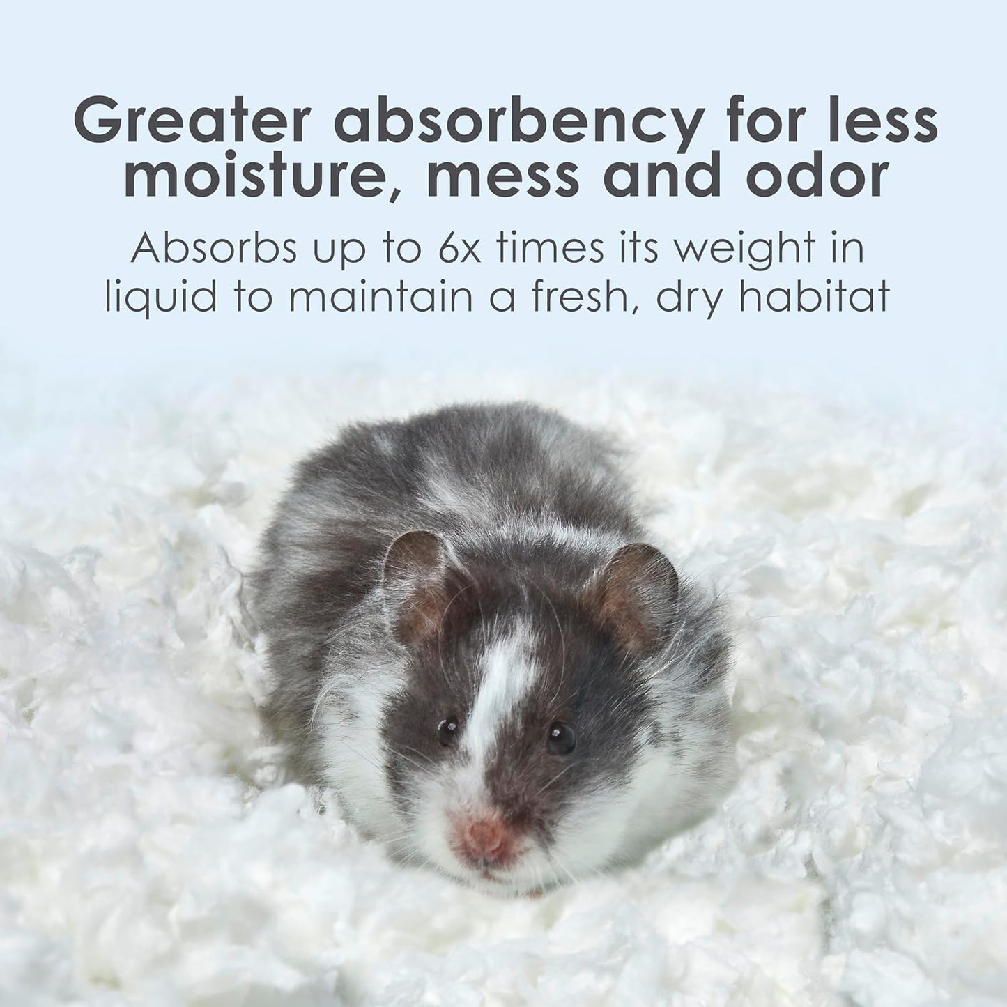 Kaytee Clean & Cozy White Paper Bedding, Made for Small Animals, 49.2 