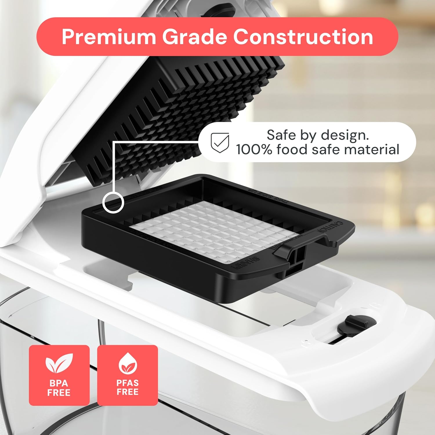 Fullstar The Original Pro Chopper - Vegetable Chopper and Spiralizer, 