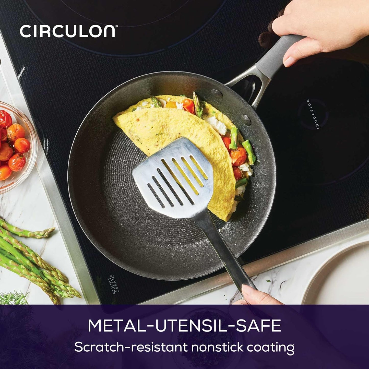 Circulon A1 Series with ScratchDefense Technology Nonstick Induction C